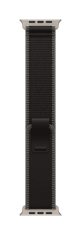 49mm Black/Charcoal Trail Loop - M/L - Natural Titanium Finish