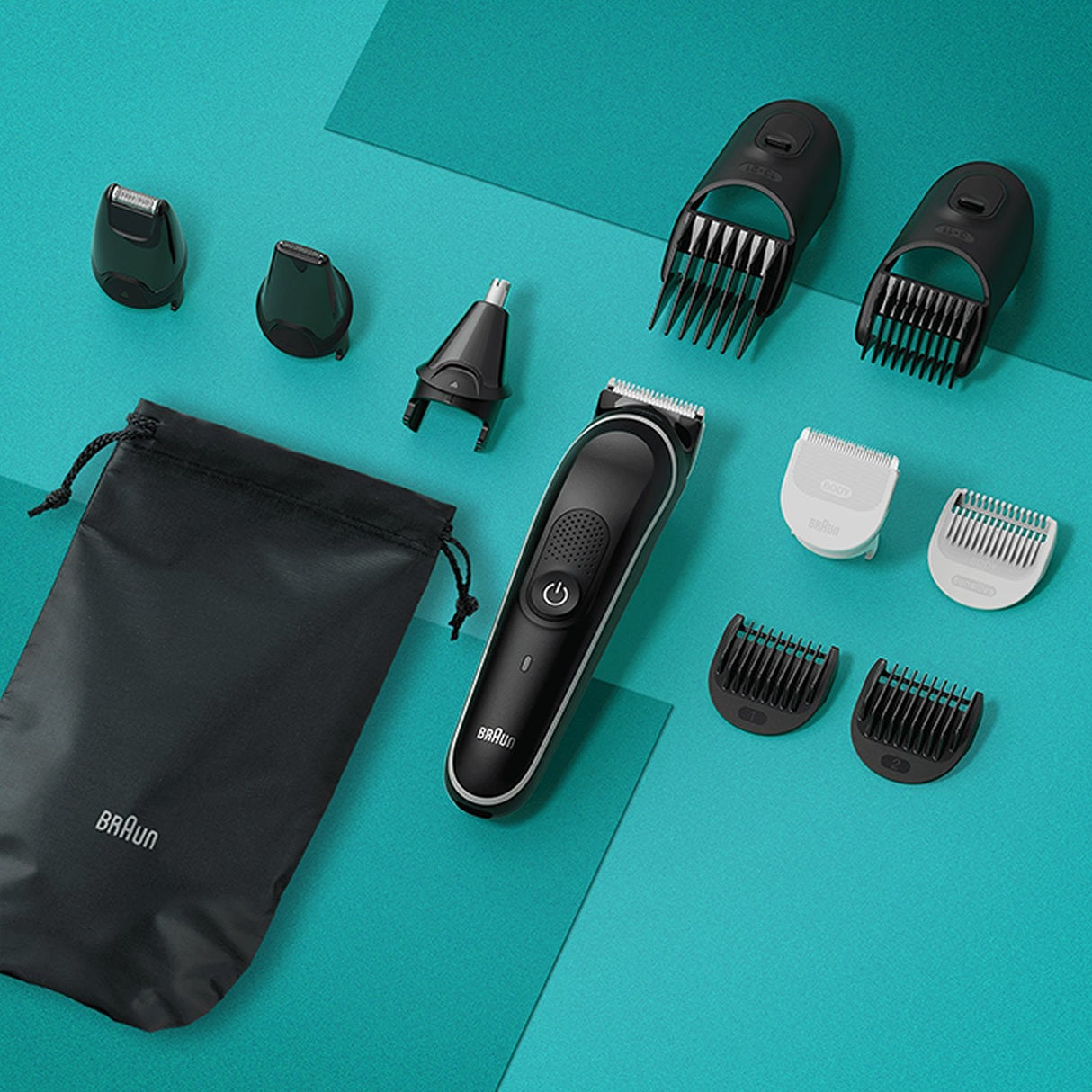 Braun All In One Serie 5 Mgk5440, 10 En 1 Para Barba, Cabello, Bodygrooming Y Más