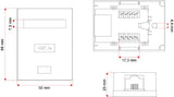 A-Lan Gn005 Caja De Conexiones De Red Cat5e Blanco