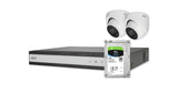 Abus Analog-Video-Set: 2 Mini-Dome-Kameras + Rekorder