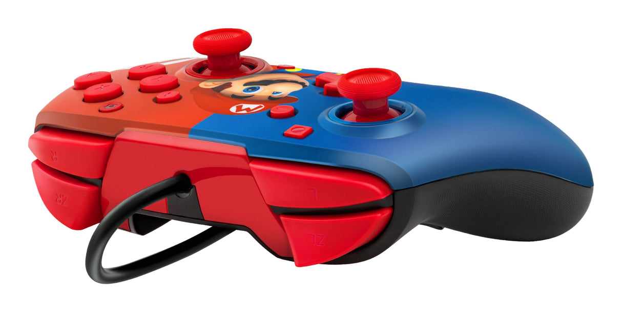 Contoller Wired Faceoff Deluxe Mario
