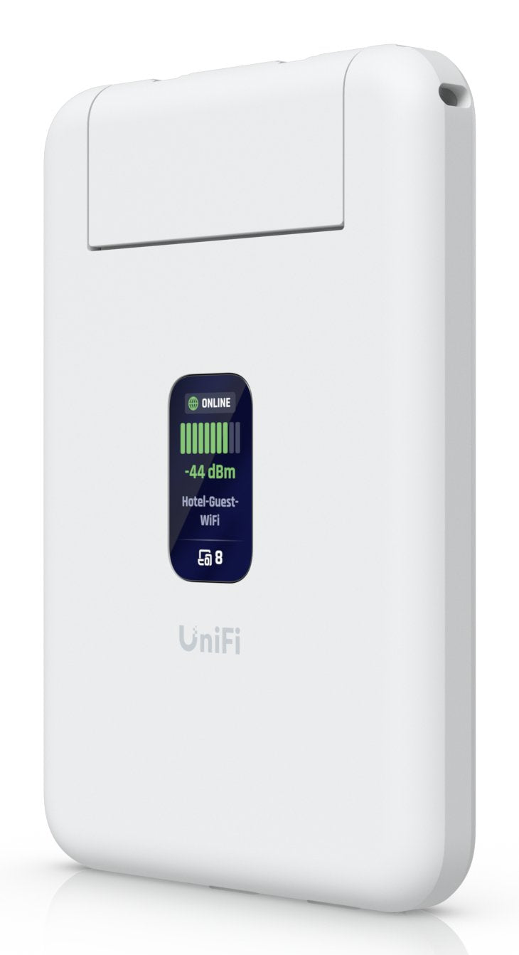 Ubiquiti Utr Router De Viaje Ultradelgado Wifi 5 Con Dos Antenas Wifi Integradas Que Extiende Instant&Aacute Neamente Su Unifi Network Dondequiera Que Est&Eacute , Brindando Conectividad Segura Y Familiar A Ubicaciones Remotas