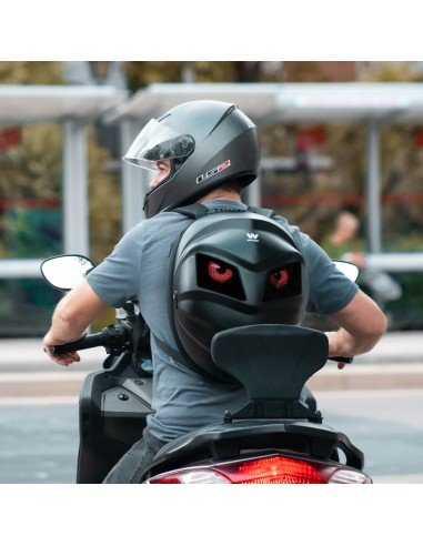 Mochila Con Pantalla Led Woxter Black Knight Capacidad 30l Negra