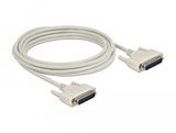 Delock Serielles Cable D-Sub 25 Stecker Zu Stecker 5 M