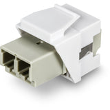 Lc Duplex Fiber Optic  Keystone  Coupler Jacks-