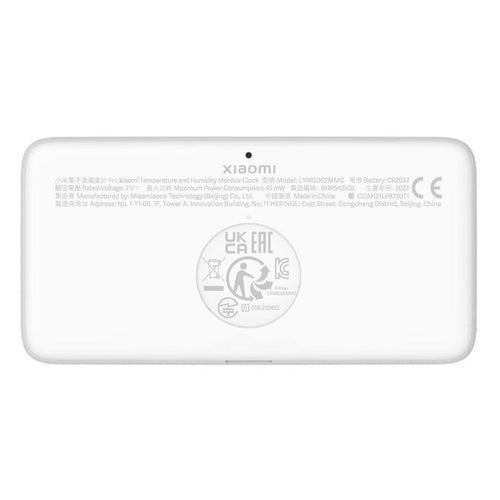 Monitor De Temperatura Y Humedad Xiaomi Temperature And Humidity Monitor Clock Bhr5435gl