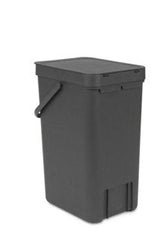 Cubo De Basura 16 L Gris