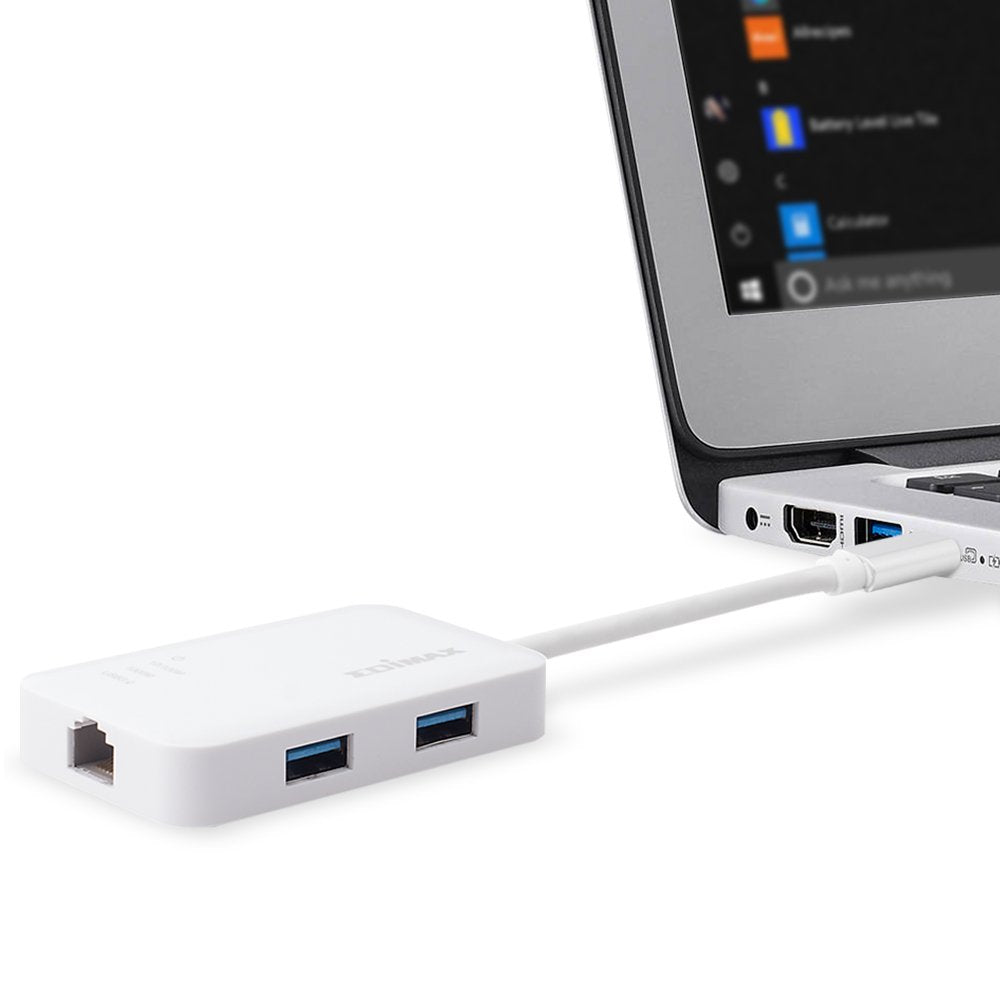 Edimax Eu-4308 Hub Usb 3.0 + Gigabit Usb Tipoc