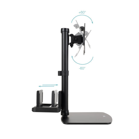 EAN 8433281016873 - TooQ DB1128TN-B soporte para monitor 68,6 cm (27") Escritorio Negro imagen 3