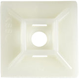 100 Pack Of Self-Adhesive Cable Tie Mounts Large