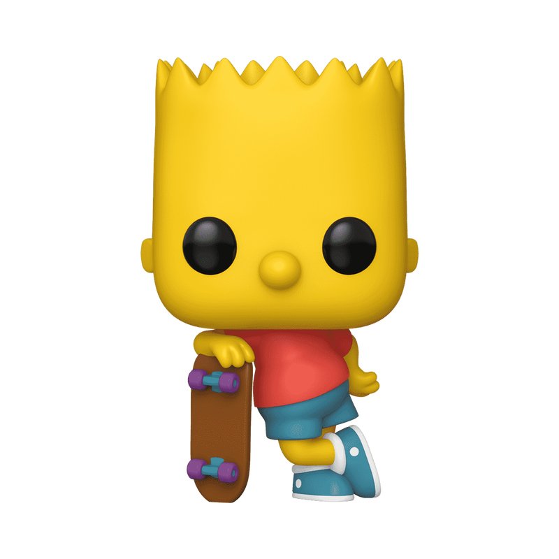 Funko Pop Animacion The Simpsons Bart Con Skateboard 80071