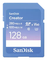 EAN 0619659216603 - SanDisk Creator 128 GB SDXC UHS-II Clase 10 imagen 1