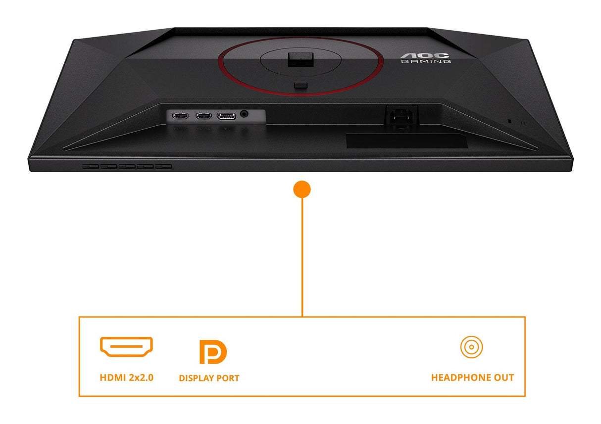 Monitor Aoc 24g4zr Gaming 23.8" 16:9 Fast Ips 260hz 1920x1080 Has 130mm 2xhdmi 2.0 Dp 1.4