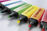 Stabilo Boss Original Rotulador Fluorescente Amarillo Estuche -4u-