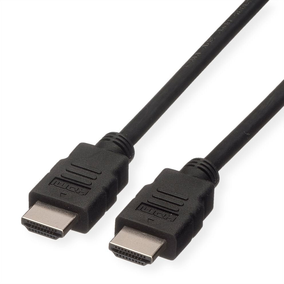Roline Verde Hdmi High Speed Cable Mit Ethernet, Tpe, Schwarz, 1 M