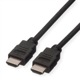 Roline Verde Hdmi High Speed Cable Mit Ethernet, Tpe, Schwarz, 1 M