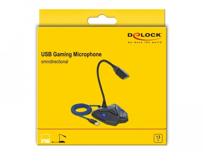 Delock Micrófono Gaming Usb