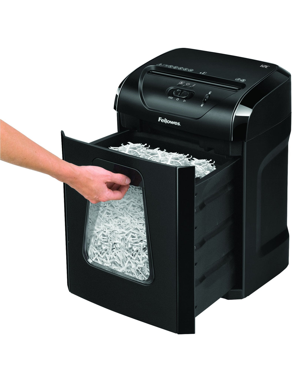 Destructora Fellowes 12c Corte En Partículas De 4 X 40mm Negra