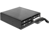 EAN 4043619472208 - DeLOCK 47220 panel bahía disco duro Negro imagen 1