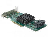 Pci Express X8 Karte Zu 2 X Intern Sff-8643 Nvme - Low Profile Formfaktor