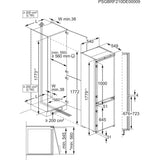 EAN 7333394012612 - Electrolux LNT6NE18S Integrado 257 L Blanco imagen 11