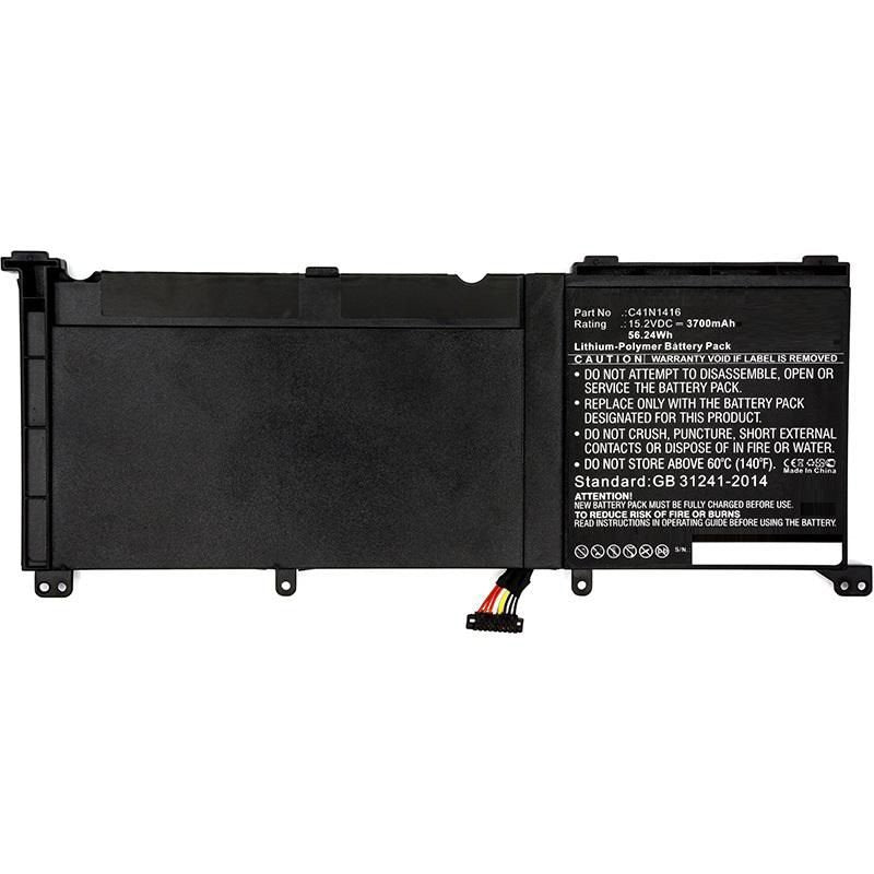 EAN 5706998636690 - CoreParts MBXAS-BA0137 refacción para laptop Batería imagen 1