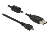 EAN 4043619849031 - DeLOCK 2m, USB 2.0-A/USB 2.0 Micro-B cable USB USB A Micro-USB B Negro imagen 1