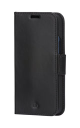 Dbramante1928 Copenhagen Slim Funda Con Tapa Para Teléfono Móvil Cuero De Grano Entero Negro Para Apple Iphone 13