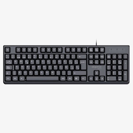 EAN 8435099535263 - Approx APPMX245 teclado Ratón incluido Universal USB QWERTY Español Negro imagen 3