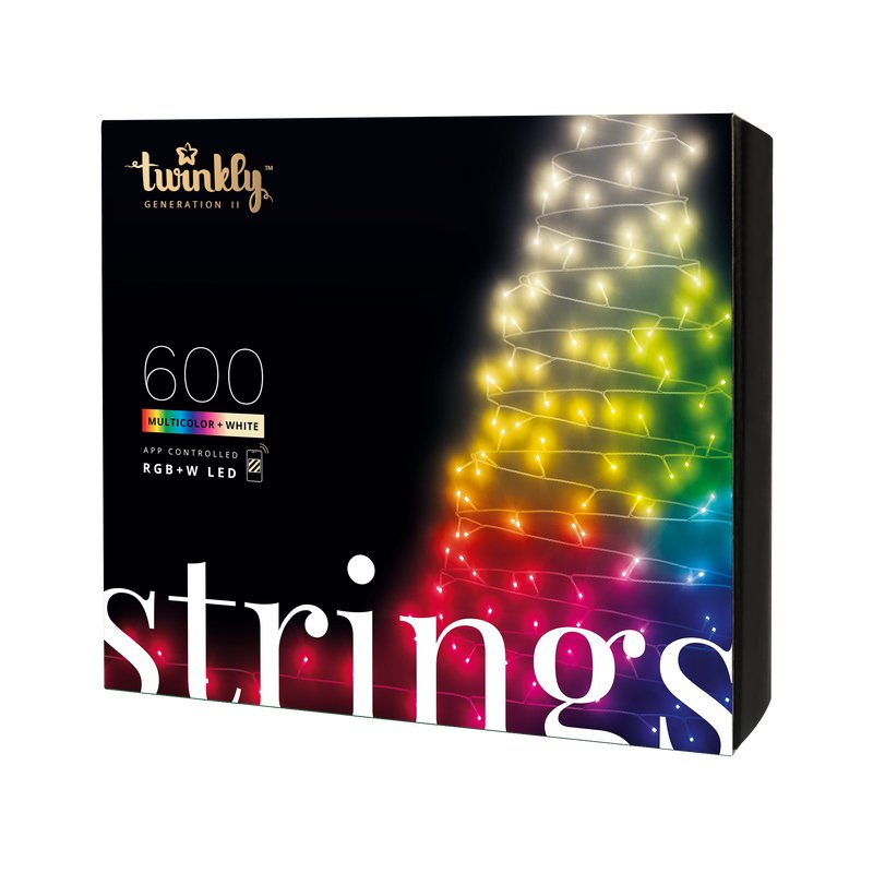 Luces Navideñas Smart Twinkly Strings 600 Rgbw