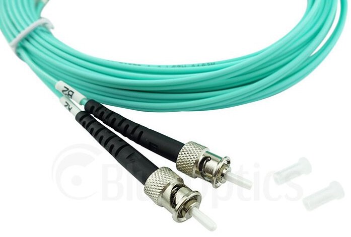 Latiguillo De Cable Blueoptics Fo St / St Mm Om3 Aqua 50.0m