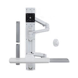 Ergotron Lx Wand Halterung System Weiss Tastatur- Und Monitorhalterung Bis 81,2cm 32 Zoll Belastbar 3,2-11,3kg. Vesa 75x75 100x100mm