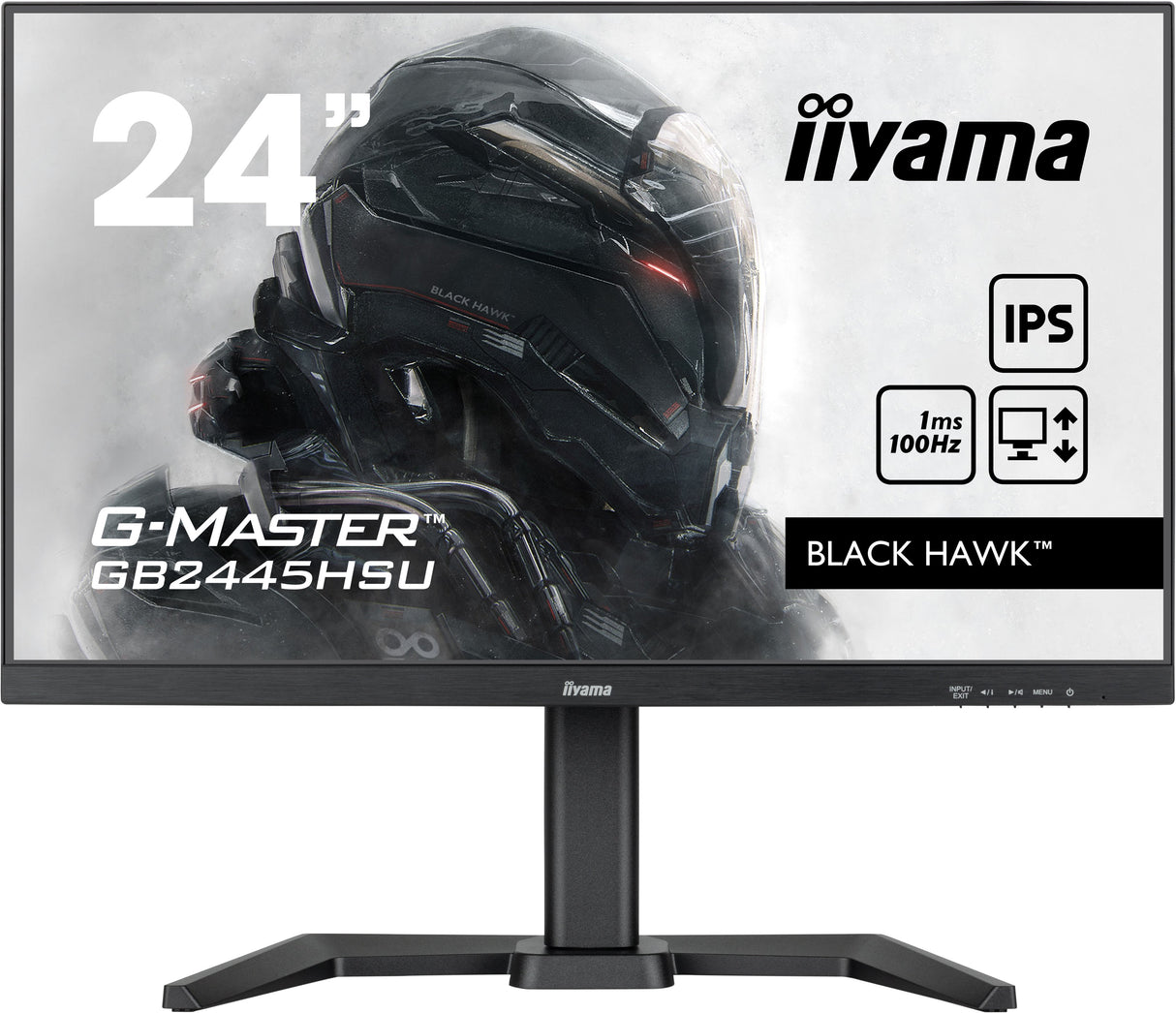Monitor Iiyama Gb2445hsu-B1 Gaming Negro (Mate)