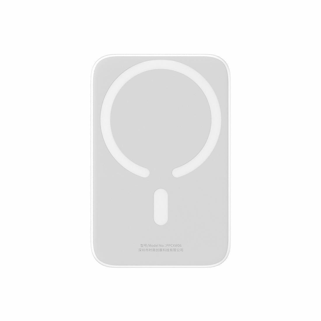 Baseus P10059002223-00 Batería Externa 6000 Mah Cargador Inalámbrico Blanco