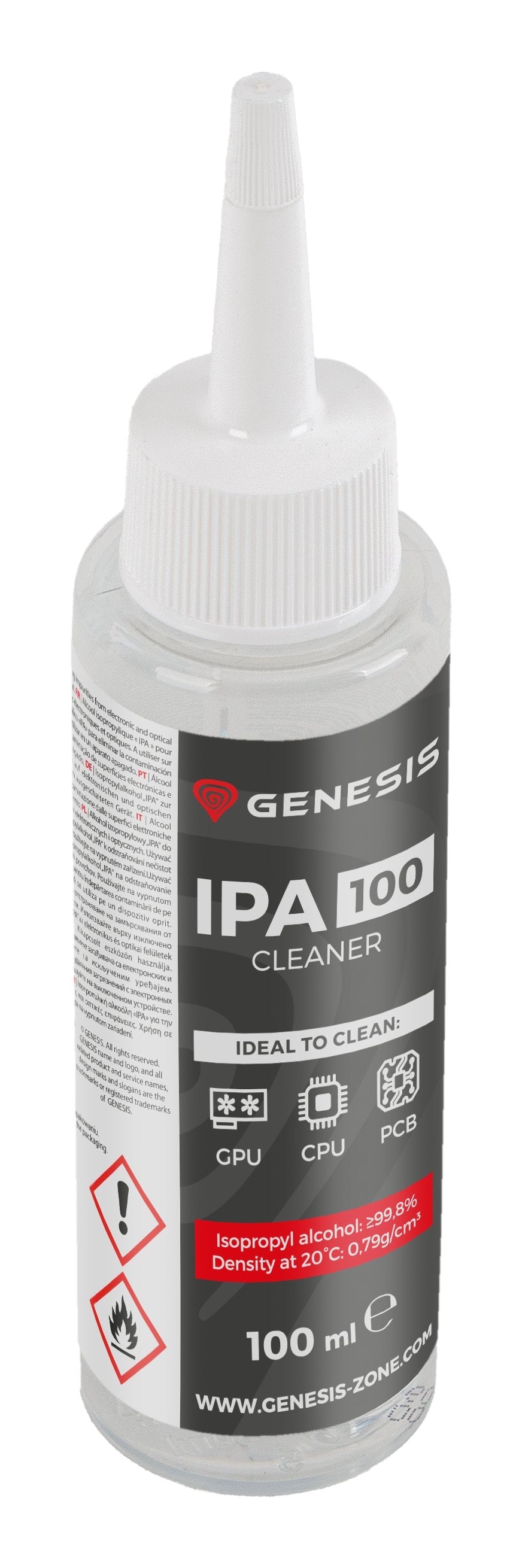 Alcohol Isopropylico Genesis Ipa 100 Cleaner 100ml