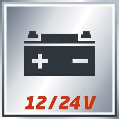 Cable Puente Einhell Bt-Bo 25/1 A Led Sp Negro/Rojo, Con Bolsa De Transporte 2030365