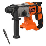 Black+Decker Martillo Combinado A Batería Bcd900b, 18 Voltios, Martillo Perforador Bcd900b-Xj