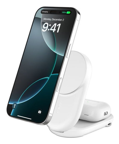 EAN 745883921980 - Belkin Qi2 Fitness tracker, Auriculares, Smartphone, Reloj inteligente Blanco USB Cargador inalámbrico Car imagen 1