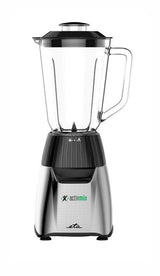Eta Eta210390000 Activmix Premium Potencia 350 W, Bote Cristal 1 L, Acero Inoxidable Negro