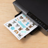 EAN 0093573403552 - Cricut Printable Waterproof Sticker Set Lámina de vinilo de transferencia térmica Vinilo de termotransfer imagen 3