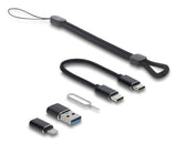 Delock Usb 5 Gbps Kartenleser Con Sd Y Micro Sd Slot Y Aufbewahrungsfächern