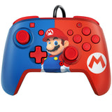 Contoller Wired Faceoff Deluxe Mario