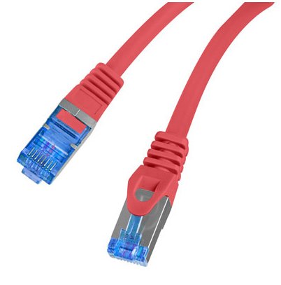 EAN 5901969424942 - Lanberg PCF6A-10CC cable de red Rojo 3 m Cat6a S/FTP (S-STP) imagen 3