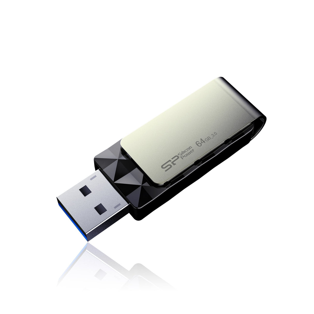 Pendrive Silicon Power Blaze B30 Usb 3.1 64gb Negro