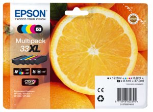EAN 8411100218011 - Epson Oranges C13T33574010 cartucho de tinta 1 pieza(s) Original Foto negro imagen 1