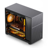 Jonsbo D31 Mesh Micro-Atx Gehäuse, Temperojo Glass - Negro