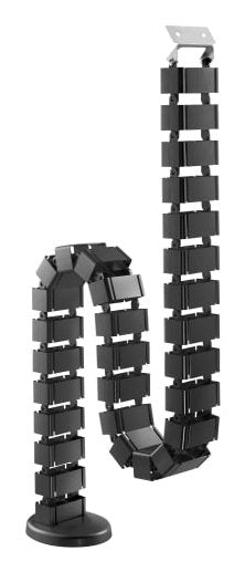 Tnb Ergo Line Hinged Cable Guide With Metal Base Optimal Management Of Office Cables Cable Guide With Detachable Spine