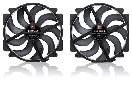EAN 9010018100754 - Noctua NF-A14X25R G2PWM SX2 CHBK Carcasa del ordenador Ventilador 14 cm Negro 2 pieza(s) imagen 3