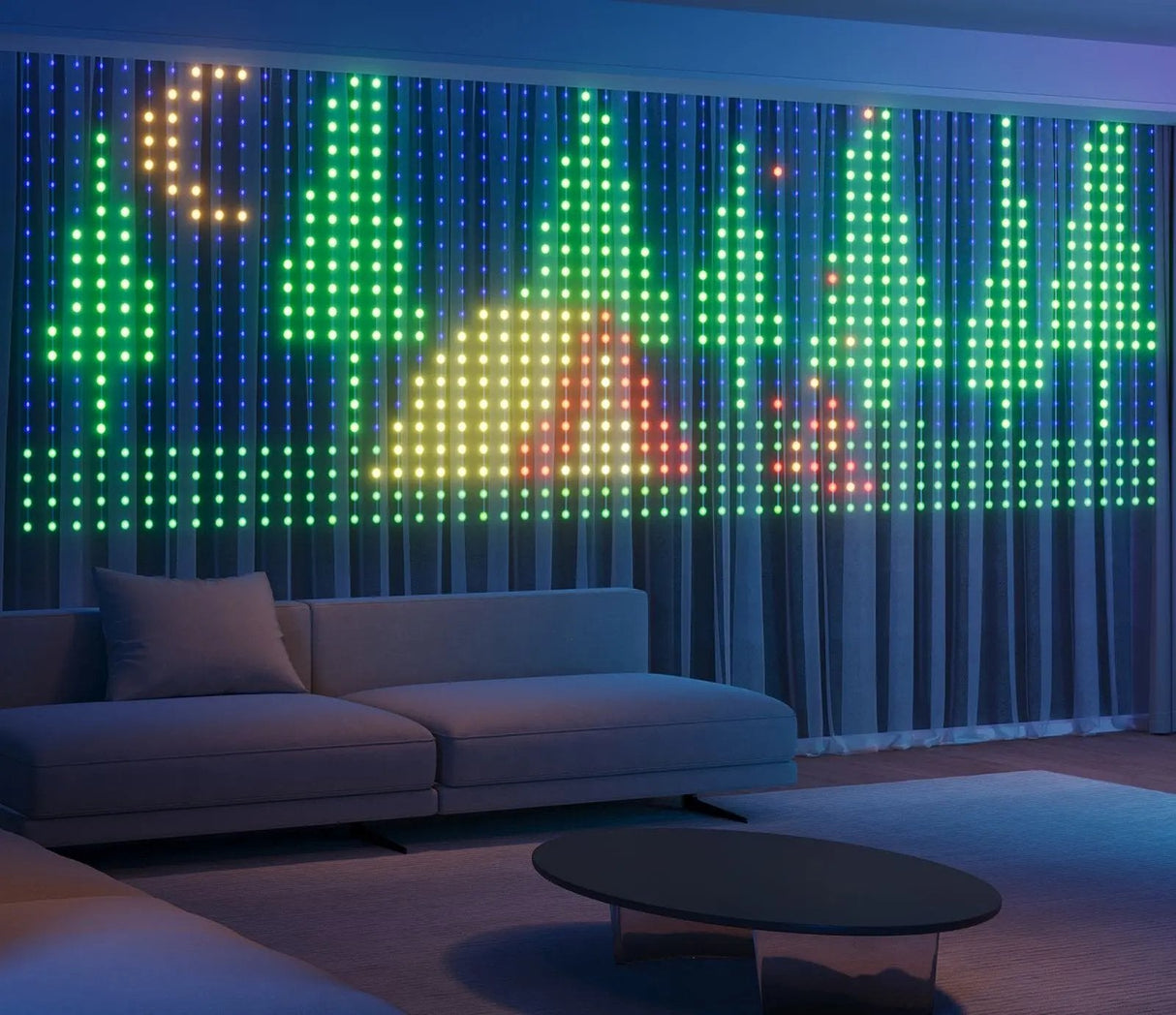 Govee H70bc Wifi & Bluetooth Curtain Light (Netflix Co-Branding Version)