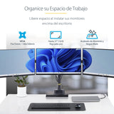 EAN 0065030902038 - StarTech.com 3MP2AG-MONITOR-ARM soporte para monitor 68,6 cm (27") Negro imagen 14